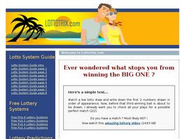 Go to: Impressive Lottery System!