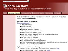 Go to: Learn Ga Now - Language Lessons For Ga Language Of Ghana