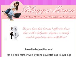 Go to: Blogger Mama Blogging To The Bank.
