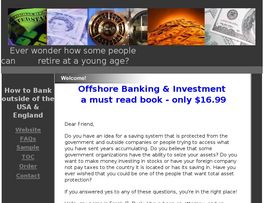 Go to: Offshore Banking & Investments.