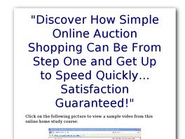 Go to: eBay(R) Shopping Home Study Course For Beginners.