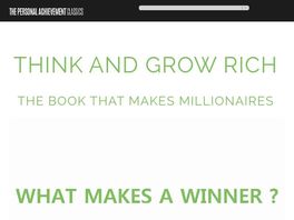 Go to: The Hidden Secret In Think And Grow Rich . Personalachievementclassics
