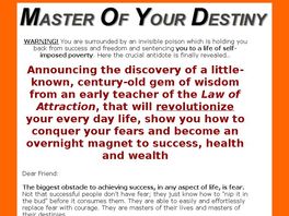 Go to: Destroy your fear with this century old gem of wisdom