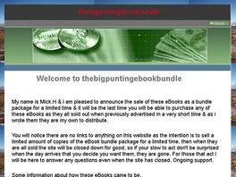 Go to: The big punting ebook bundle