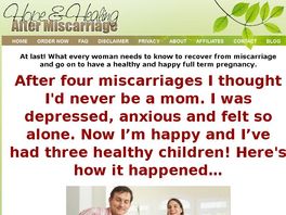 Go to: Hope And Healing After Miscarriage