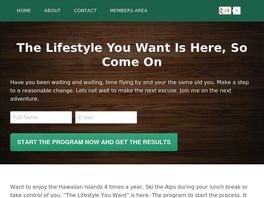 Go to: The Lifestyle You Want