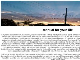 Go to: Manual Of Life
