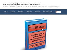 Go to: A Complete Guide To Recovery From P.orn Addiction And Overmasturbation