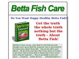 Go to: Betta Fish Care Exposed.