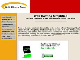 Go to: Web Hosting Simplified Ebook.