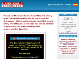 Go to: Learn Spanish Linkword Languages Levels 1-4 Software Courses.
