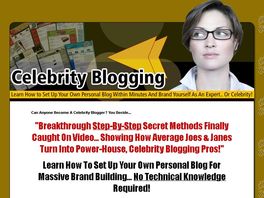 Go to: Celebrity Blogging
