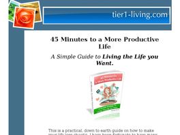 Go to: 45 Minutes To A More Productive Life.