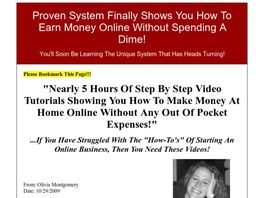 Go to: Start An Online Business On A Dime!