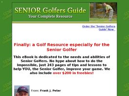 Go to: Senior Golfers Guide
