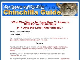 Go to: The Happy and Healthy Chinchilla Guide