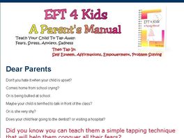 Go to: Eft 4 Kids: A Parent's Manual