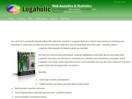 Go to: Logaholic Web Analytics.
