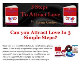 Go to: 3 Steps To Love System- The Law Of Attraction In Action!