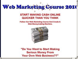 Go to: Web Marketing Course