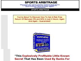 Go to: Sports Arbitrage System 75% Commision