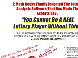 Go to: Lottery Audit- Best Lottery Analysis Software- Huge Cr