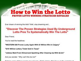 Go to: How To Win The Lotto