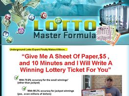 Go to: Lotto Master Formula *CB Premier Vendor