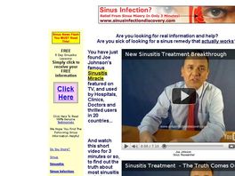 Go to: Sinus Infection Cure