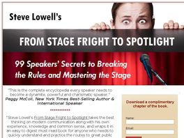 Go to: From Stage Fright to Spotlight