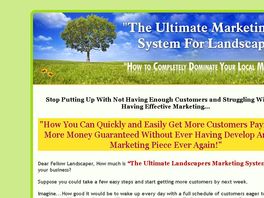 Go to: The Ultimate Marketing System for Landscapers