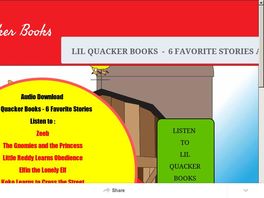 Go to: Lil Quacker Books - 6 Favorite Stories Audio Download