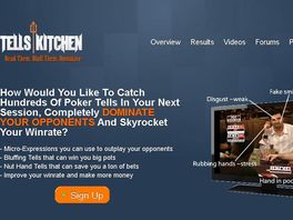 Go to: Tells Kitchen Poker Tells Training Videos