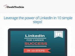Go to: Linkedin For Career Success In 10 Steps