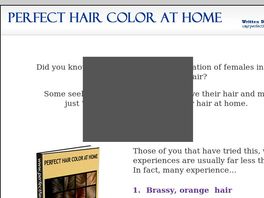 Go to: Perfect Hair Color At Home.