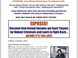 Go to: Handgun Girls: How Armed Females Are Hard Targets For Criminals