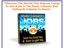 Go to: Music Industry Jobs: How to Find Em & How to Get Em