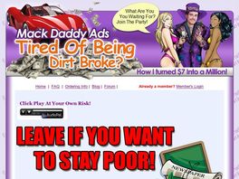 Go to: Mack Daddy Ads - Newspaper Millionaire Program