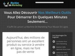 Go to: Machine De Marketing - Centre De Marketing Internet Francophone