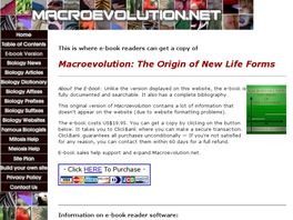 Go to: Macroevolution: The Origin Of New Life Forms.