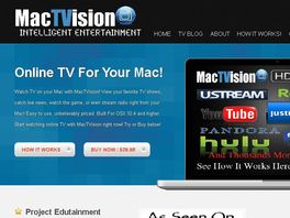 Go to: Mactvision - Mac Online Tv Software