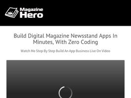 Go to: Magazine Hero - Build Magazine Apps With Zero Coding