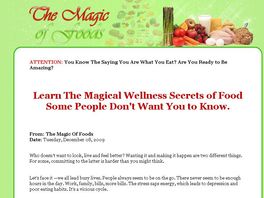 Go to: Which Foods Have Magical Effects!