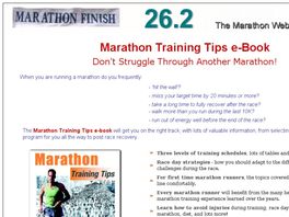 Go to: Marathon Training Tips