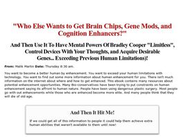 Go to: How To Be An Enhanced Human