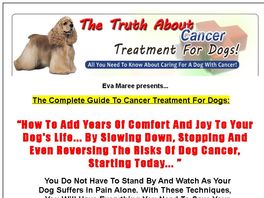 Go to: The Truth About Cancer Treatment For Dogs