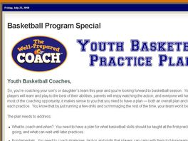 Go to: Youth Basketball Practice Plans Special And Soccer Bundle