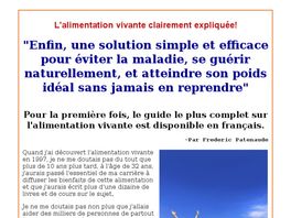 Go to: Alimentation Crue/raw Food Diet In French