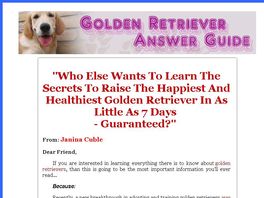 Go to: The Golden Retriever Answer Guide
