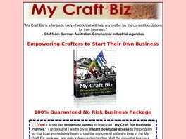 Go to: Craft Business Planning Package.